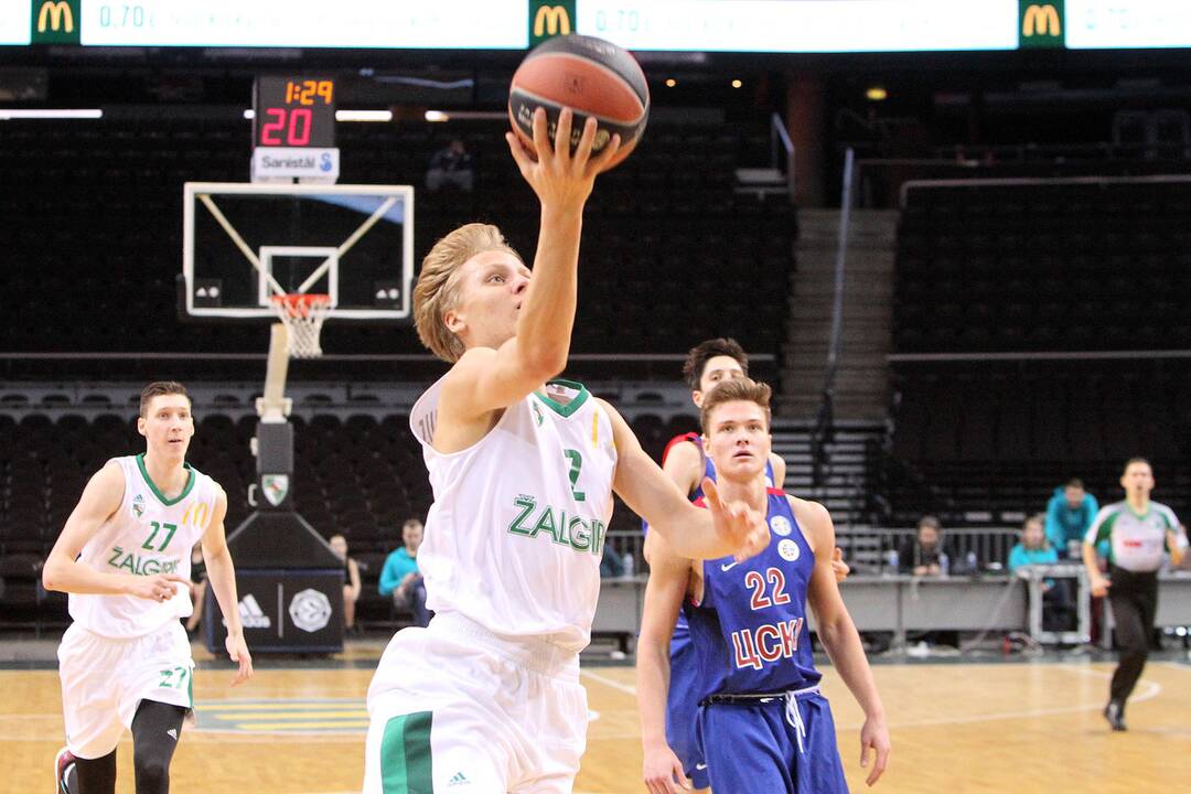 Jaunimo Eurolyga: „Žalgiris“ – CSKA 82:65