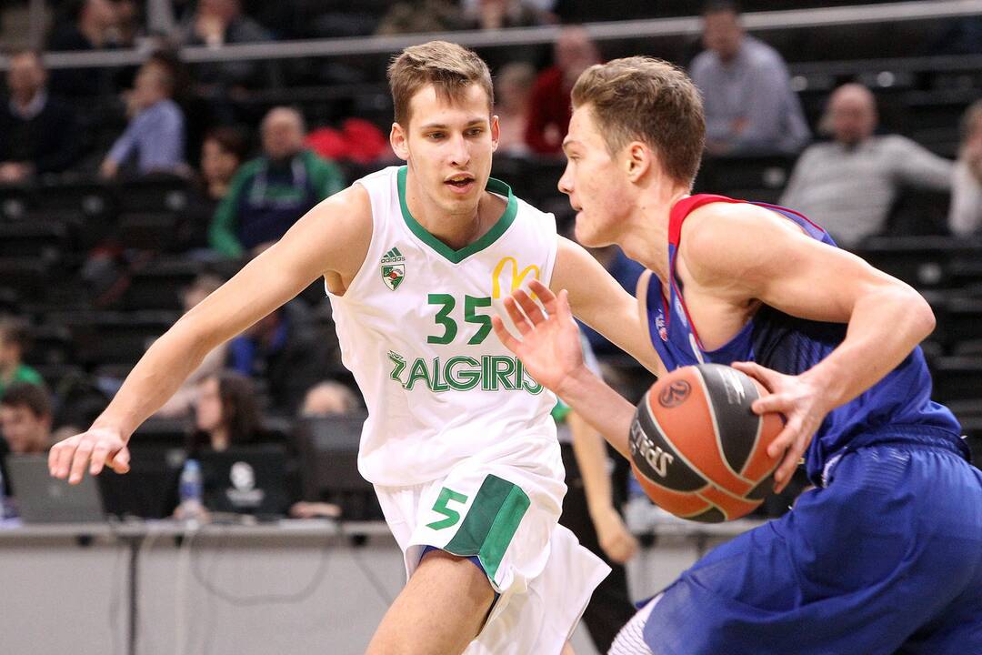 Jaunimo Eurolyga: „Žalgiris“ – CSKA 82:65