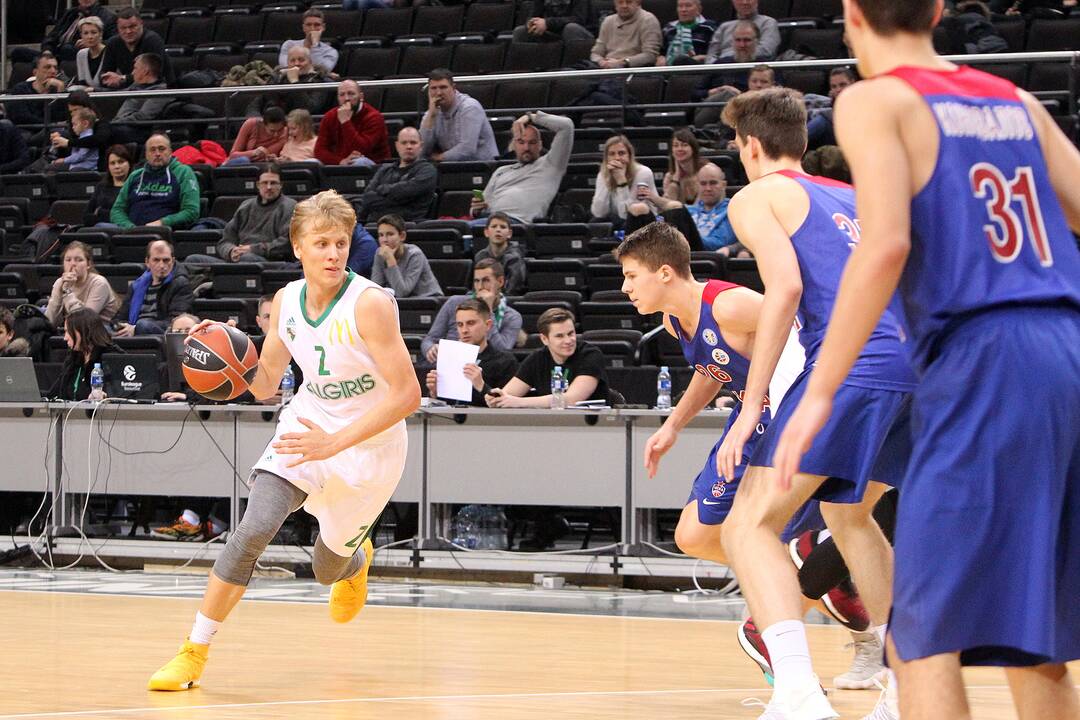 Jaunimo Eurolyga: „Žalgiris“ – CSKA 82:65