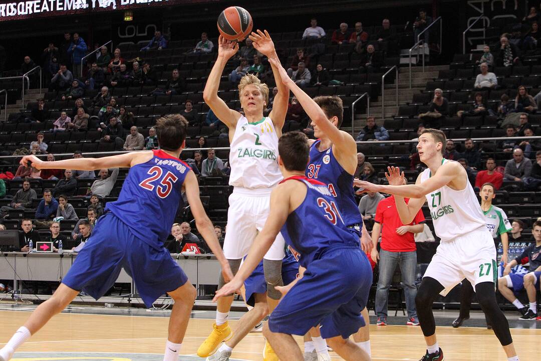 Jaunimo Eurolyga: „Žalgiris“ – CSKA 82:65