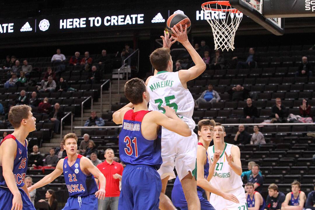 Jaunimo Eurolyga: „Žalgiris“ – CSKA 82:65