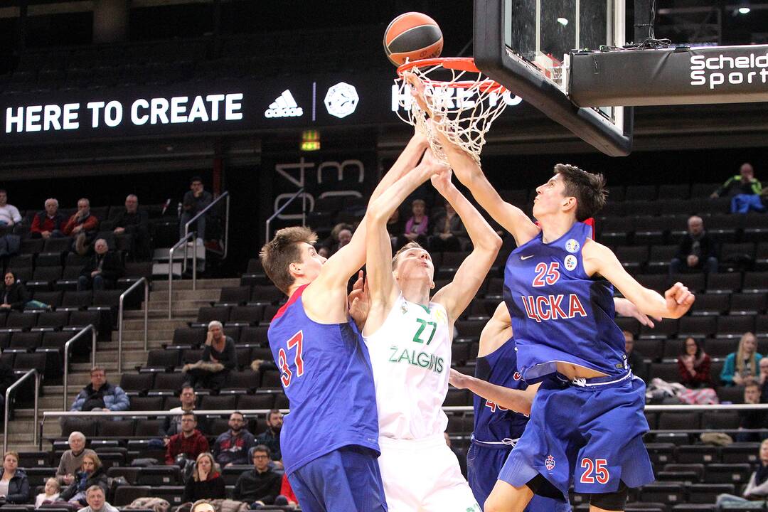 Jaunimo Eurolyga: „Žalgiris“ – CSKA 82:65