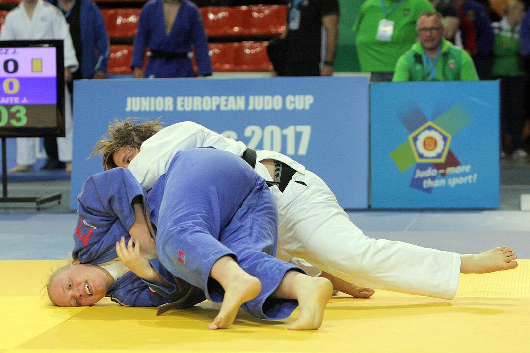 Europos jaunimo dziudo taurė. Sekmadienis