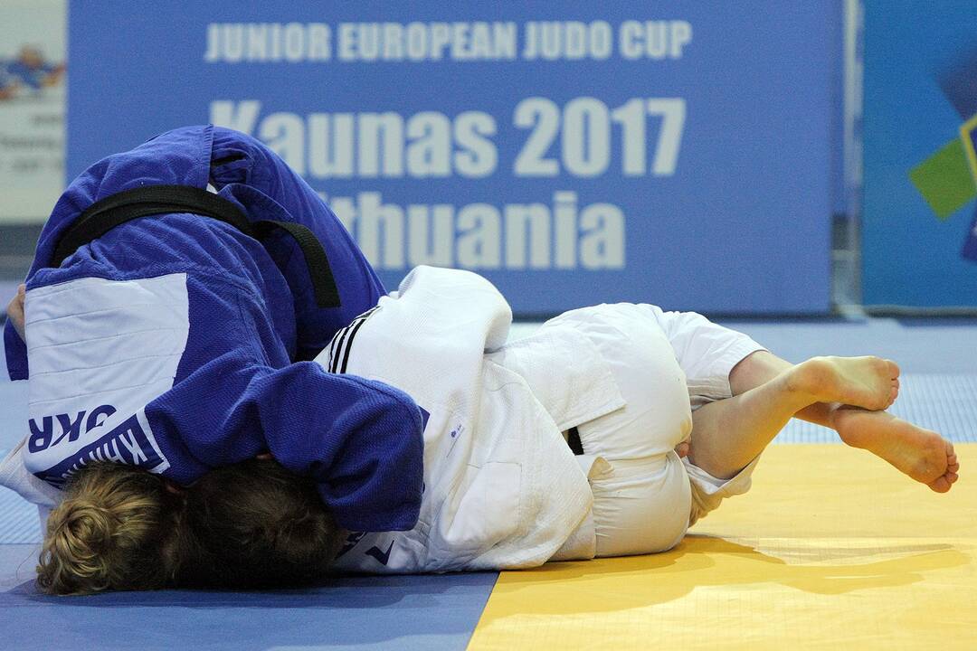 Europos jaunimo dziudo taurė. Sekmadienis