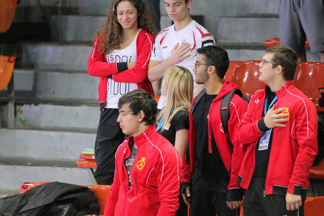 Europos jaunimo dziudo taurė. Sekmadienis