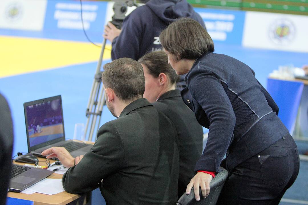 Europos jaunimo dziudo taurė. Sekmadienis