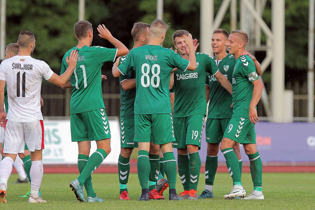 A lyga: „Kauno Žalgiris“ – „Sūduva“ 1:0