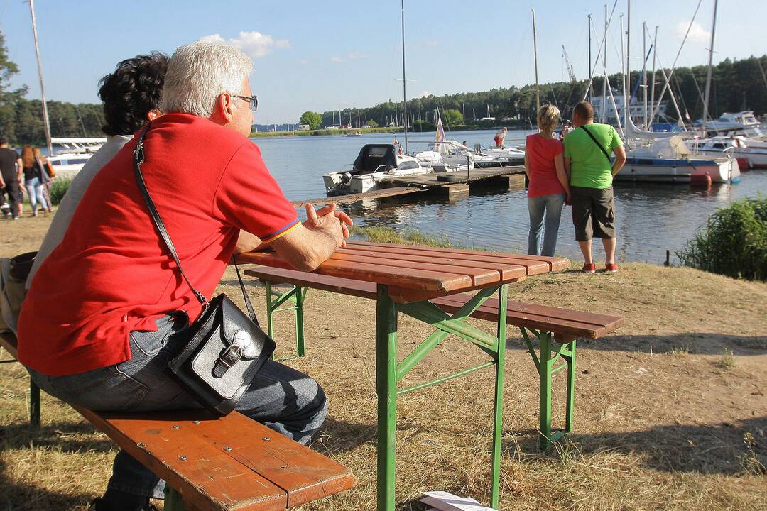 Laivų paradas Kauno mariose