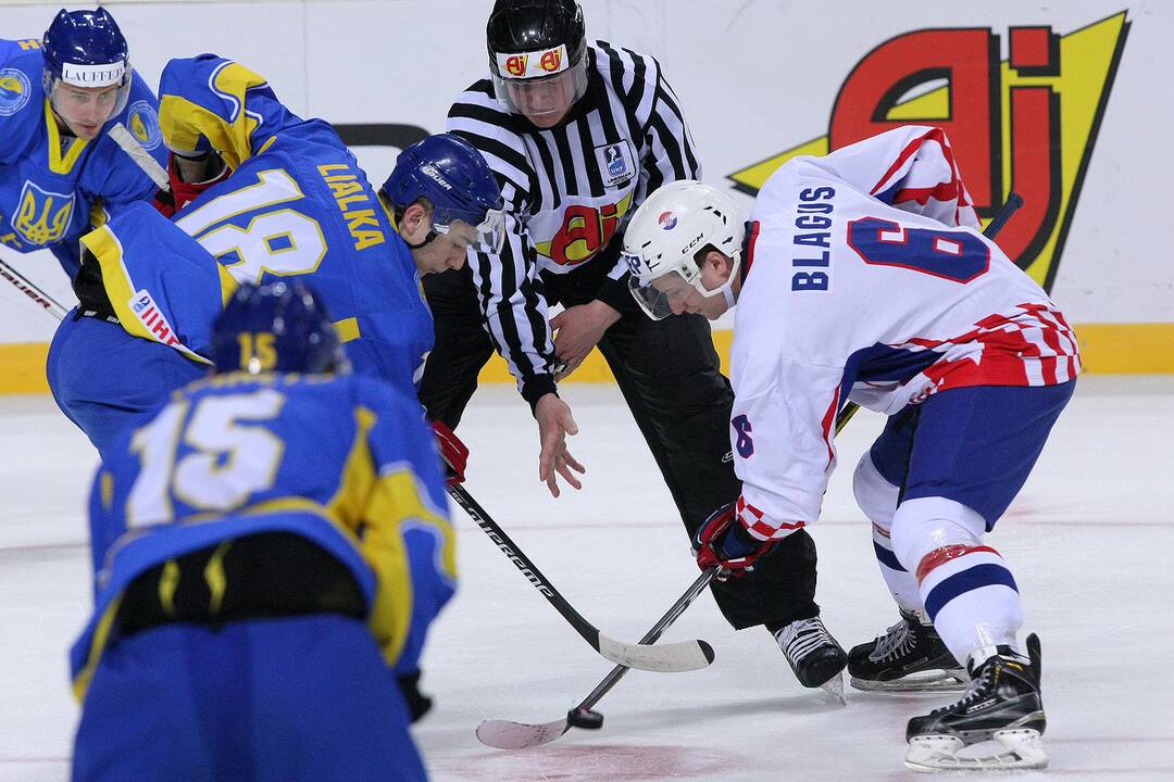 Ledo ritulys: Kroatija – Ukraina 4:2