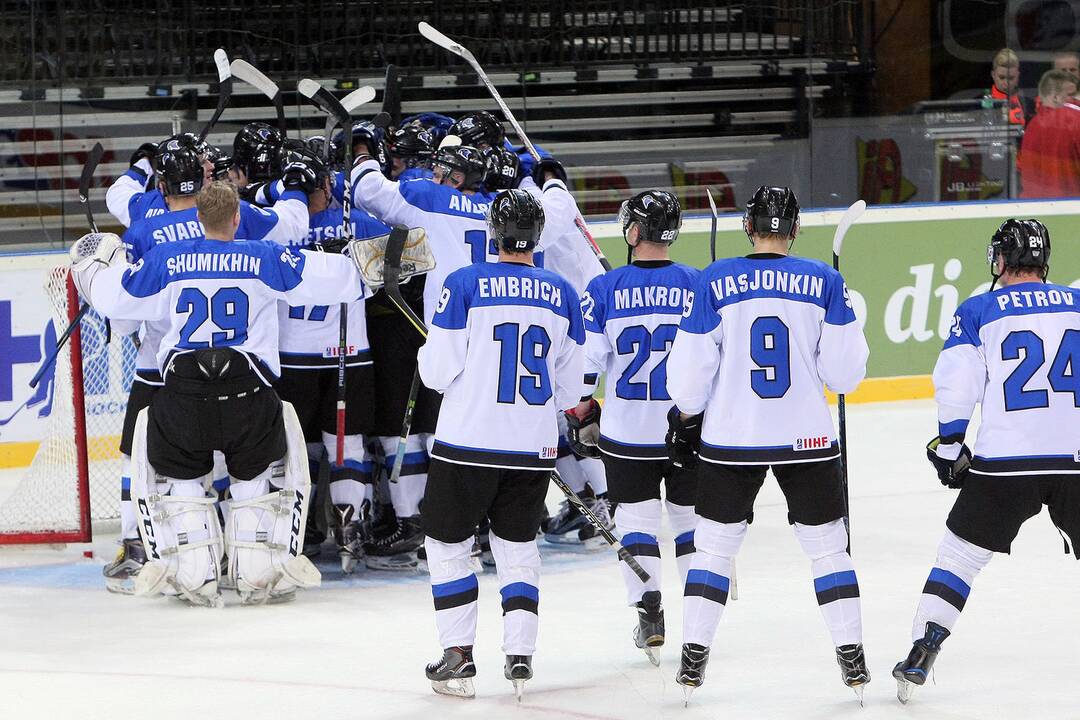 Ledo ritulys: Estija – Ukraina 2:0