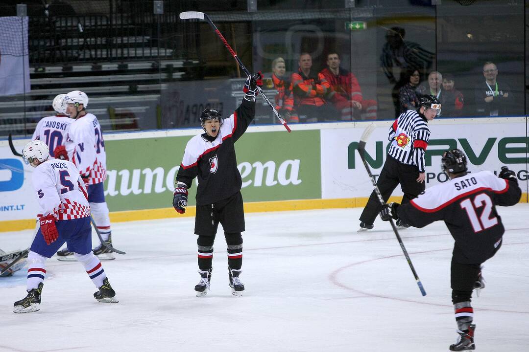 Ledo ritulys: Japonija – Kroatija 4:3
