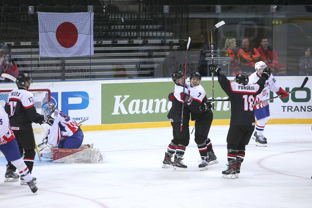 Ledo ritulys: Japonija – Kroatija 4:3