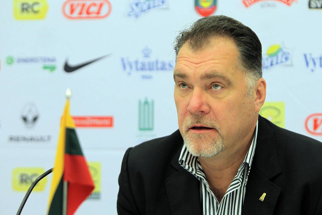 Lietuvos ir Izraelio krepšinio vadovų spaudos konferencija