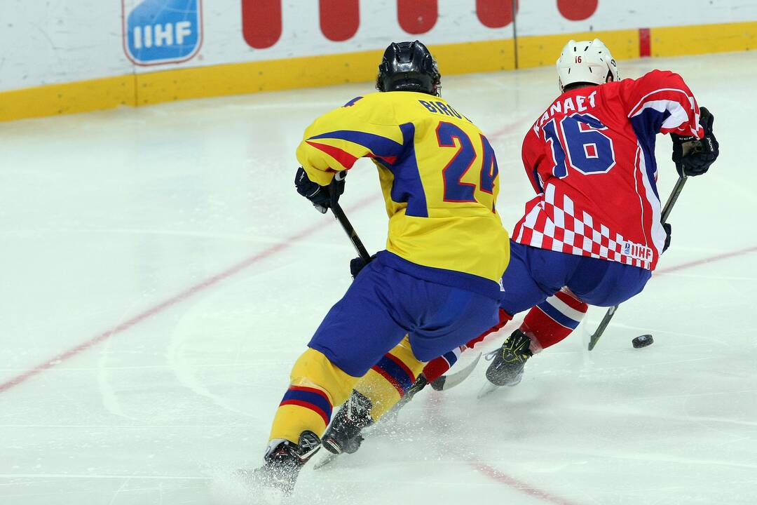 Ledo ritulys: Rumunija – Kroatija 7:3