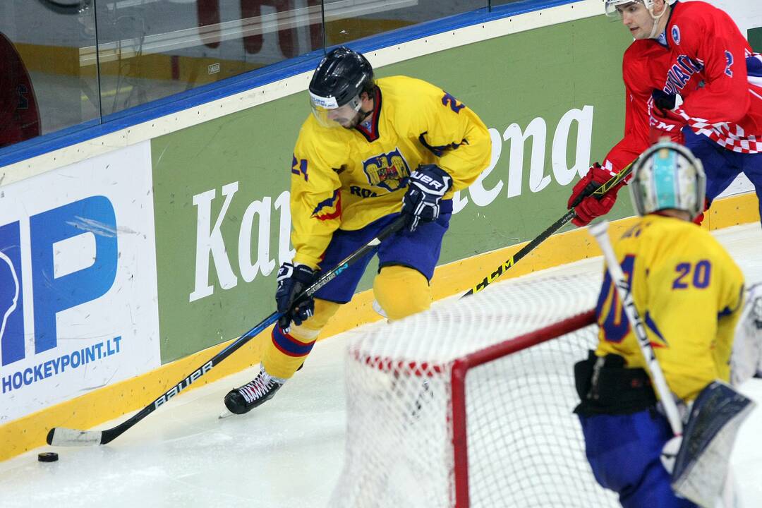Ledo ritulys: Rumunija – Kroatija 7:3