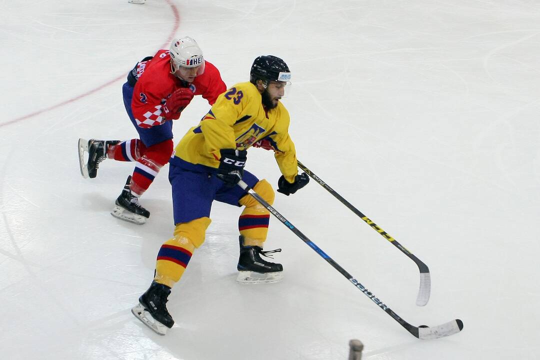 Ledo ritulys: Rumunija – Kroatija 7:3