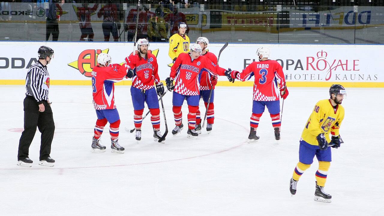 Ledo ritulys: Rumunija – Kroatija 7:3