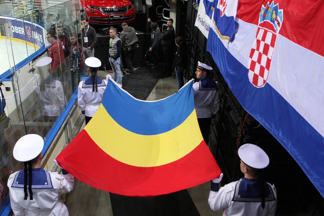 Ledo ritulys: Rumunija – Kroatija 7:3