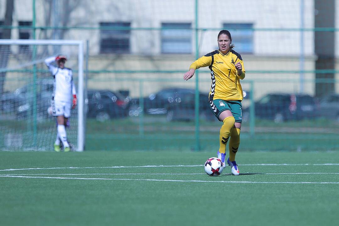 Moterų futbolas: Lietuva – Andora 2:0