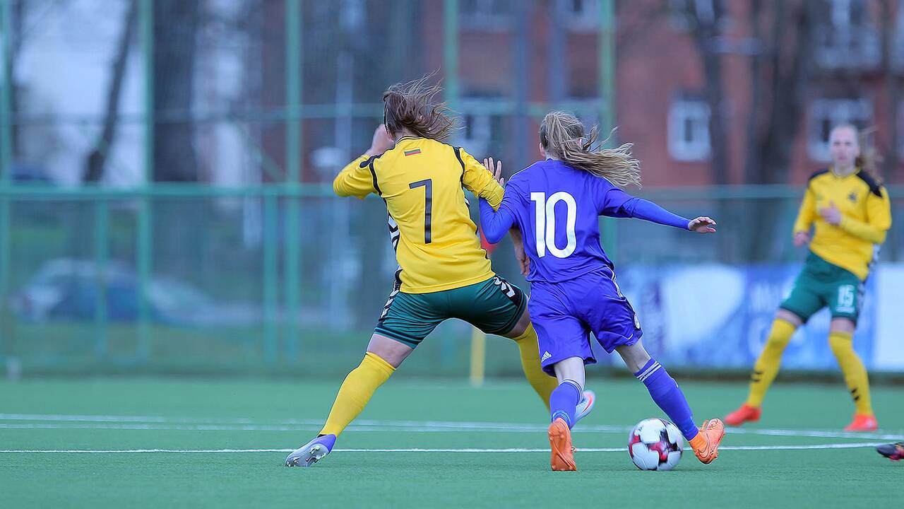 Moterų futbolas: Lietuva – Andora 2:0