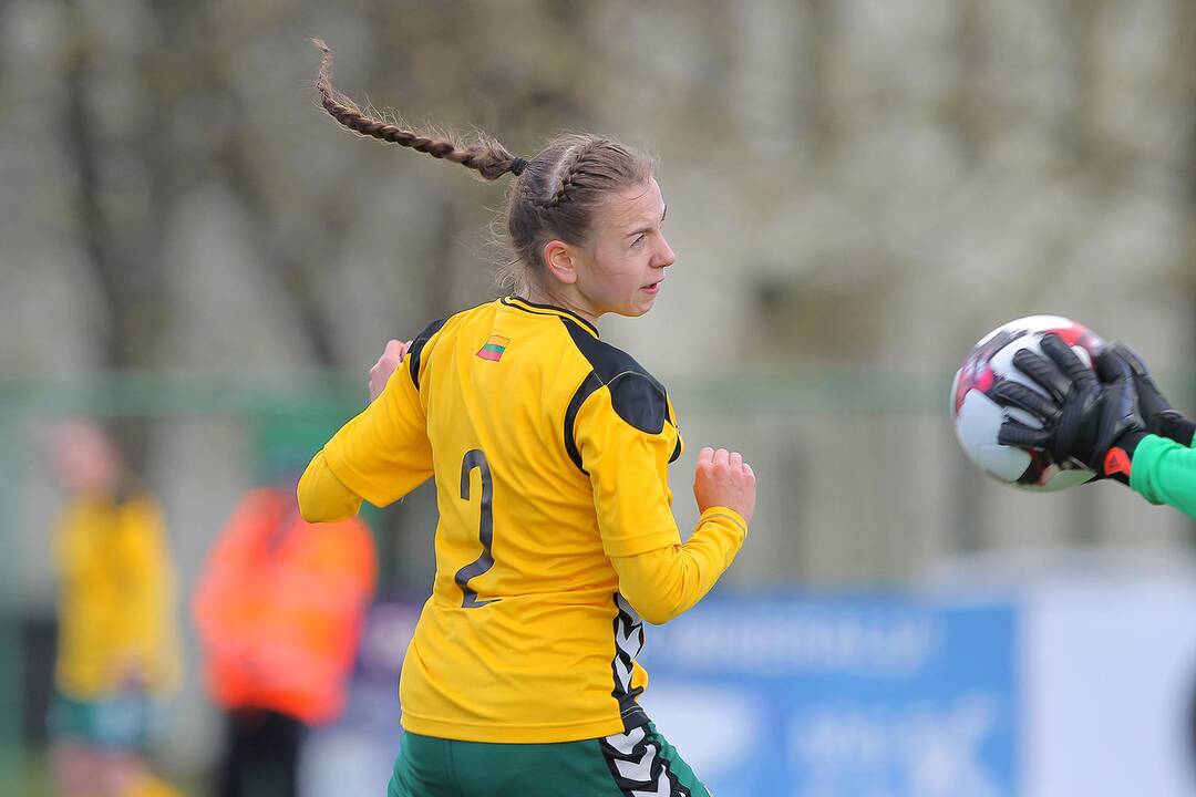 Moterų futbolas: Lietuva – Andora 2:0