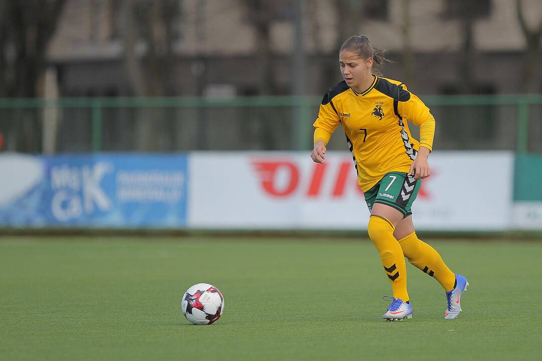 Moterų futbolas: Lietuva – Andora 2:0