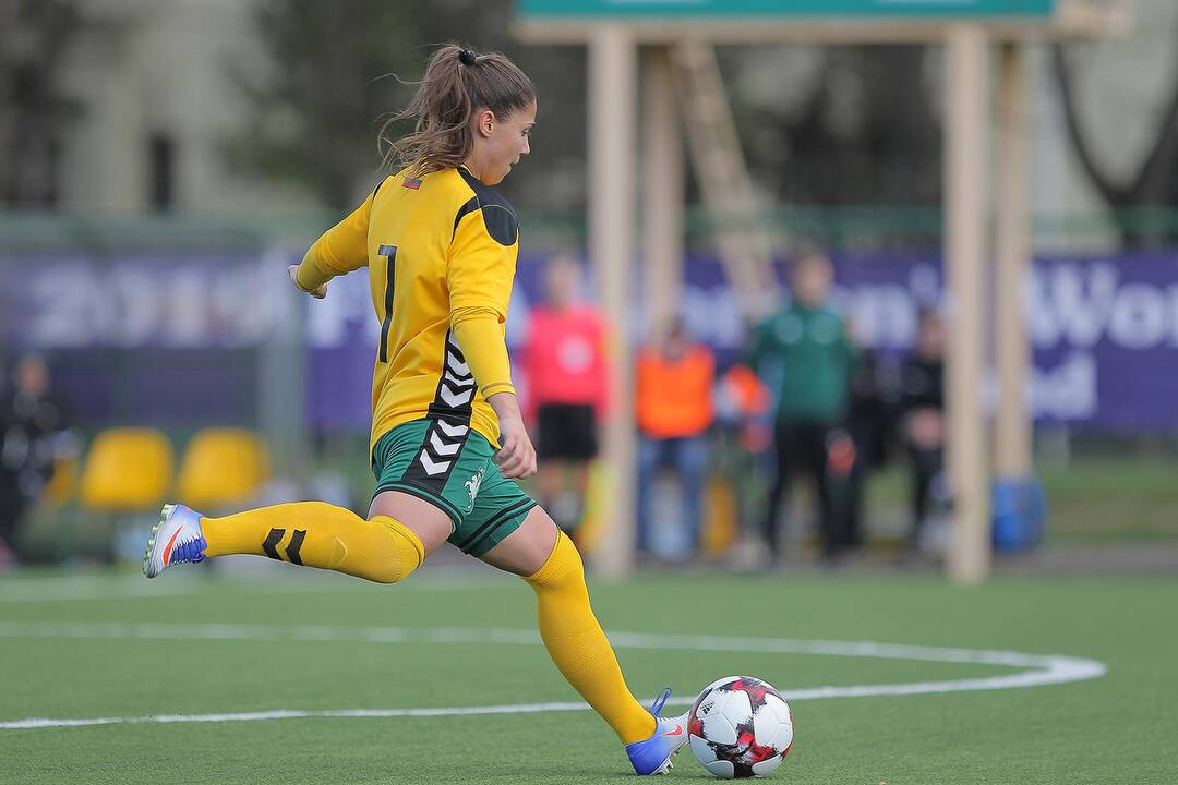 Moterų futbolas: Lietuva – Andora 2:0