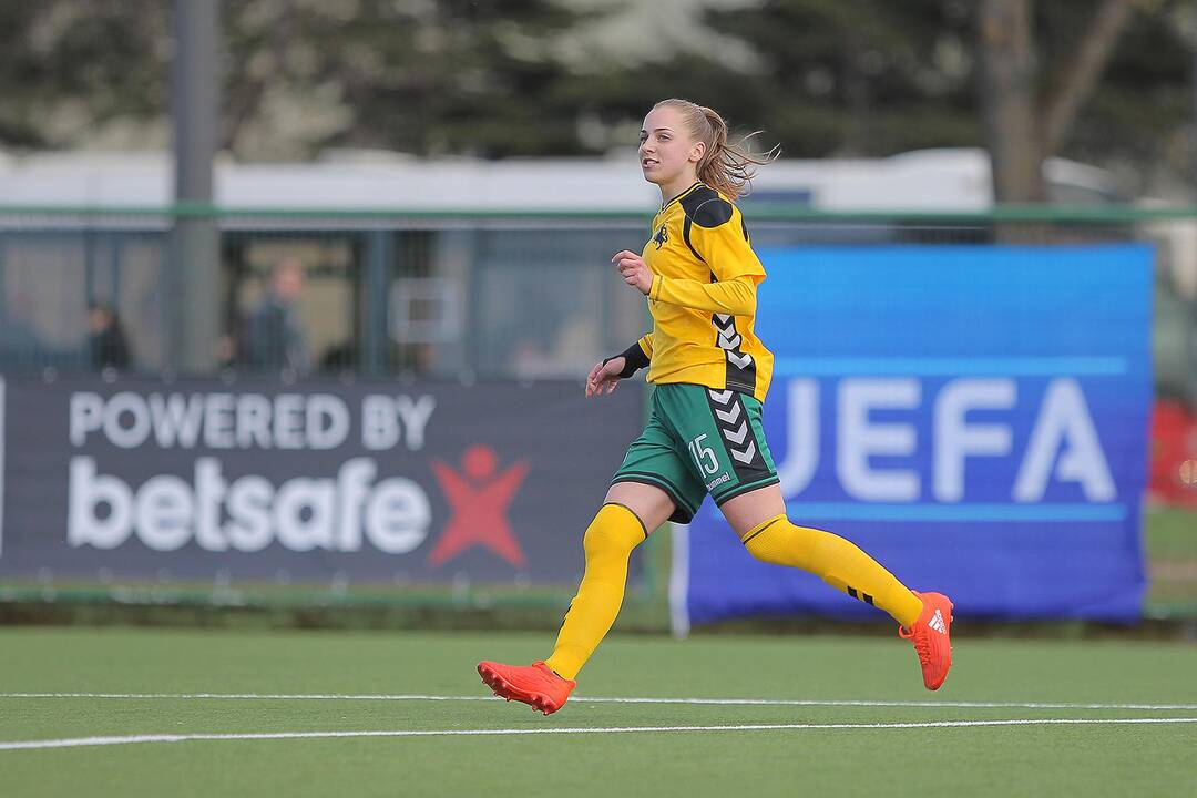 Moterų futbolas: Lietuva – Andora 2:0