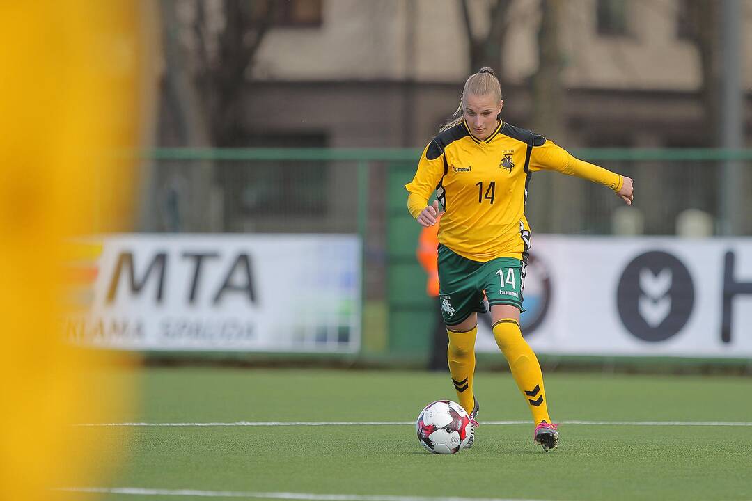 Moterų futbolas: Lietuva – Andora 2:0