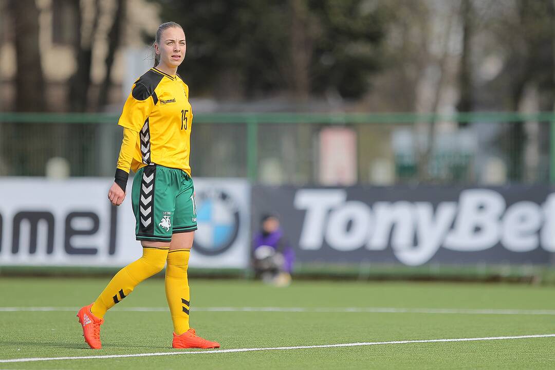 Moterų futbolas: Lietuva – Andora 2:0