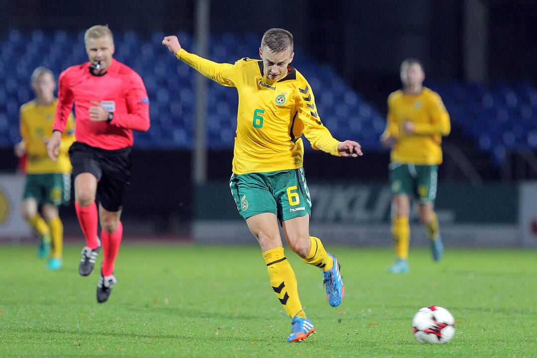 Futbolas [U21] Lietuva – Slovėnija 1:0