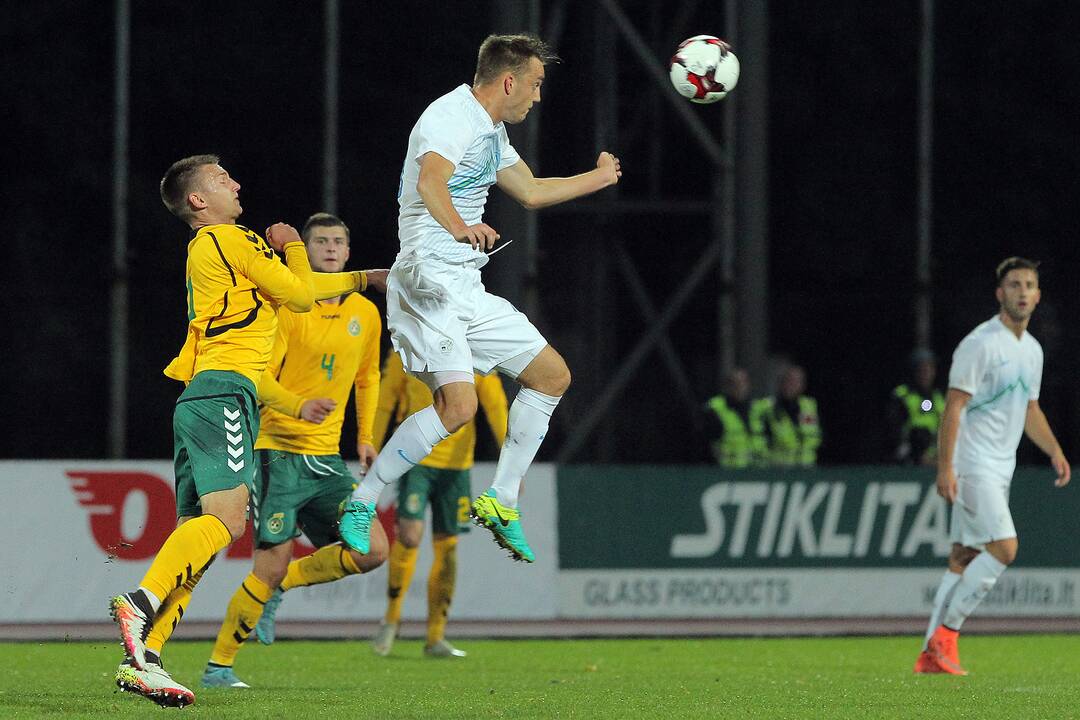 Futbolas [U21] Lietuva – Slovėnija 1:0