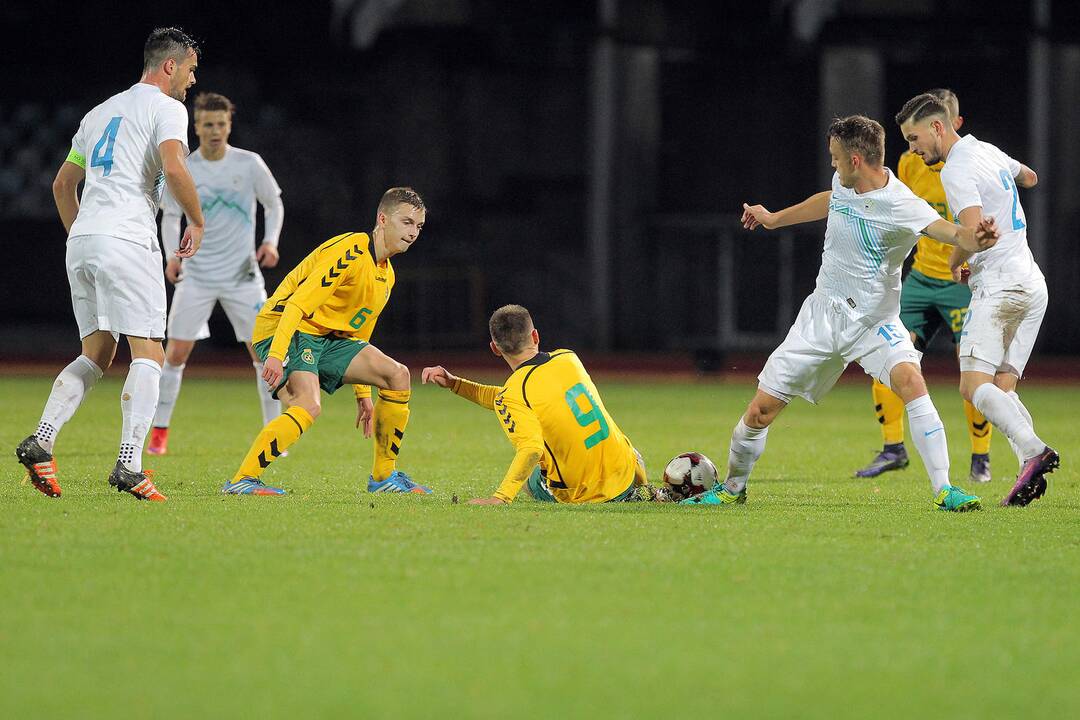 Futbolas [U21] Lietuva – Slovėnija 1:0