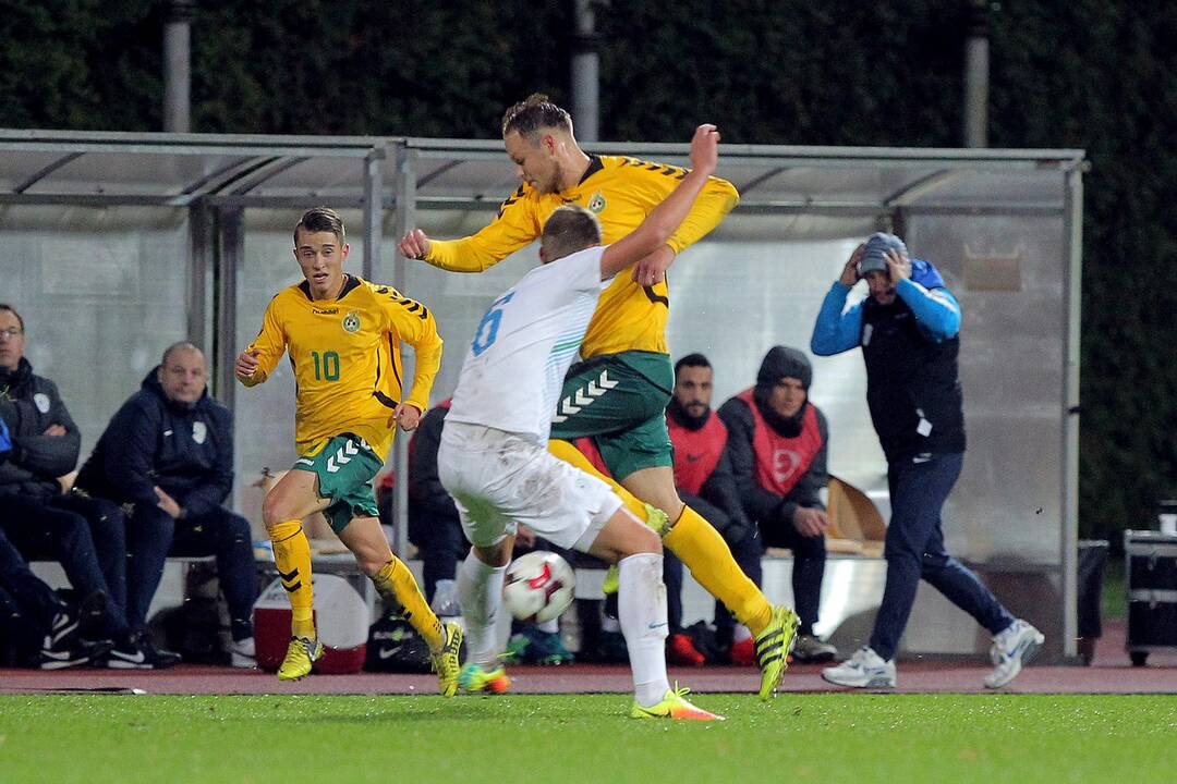 Futbolas [U21] Lietuva – Slovėnija 1:0