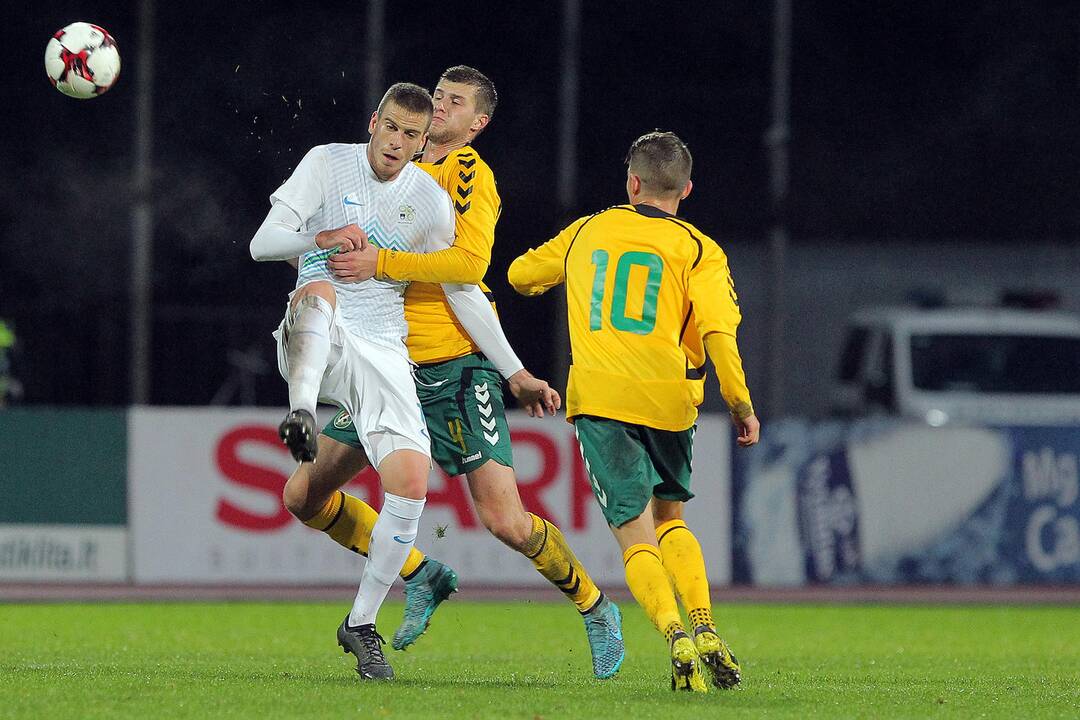 Futbolas [U21] Lietuva – Slovėnija 1:0