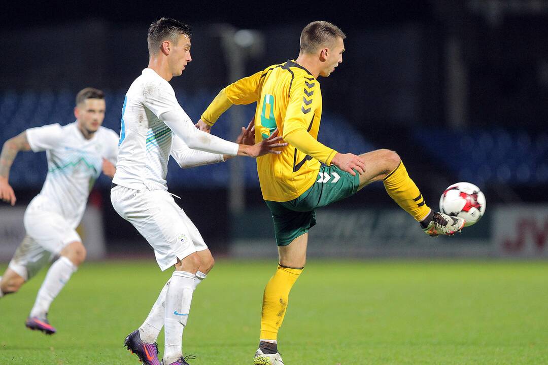 Futbolas [U21] Lietuva – Slovėnija 1:0