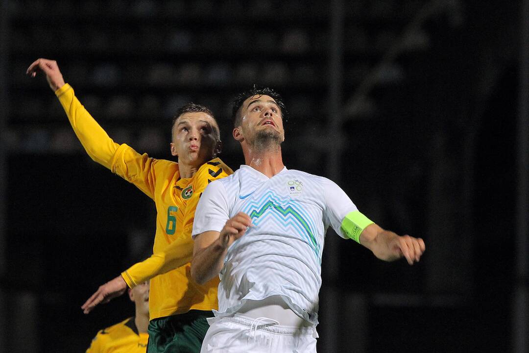 Futbolas [U21] Lietuva – Slovėnija 1:0
