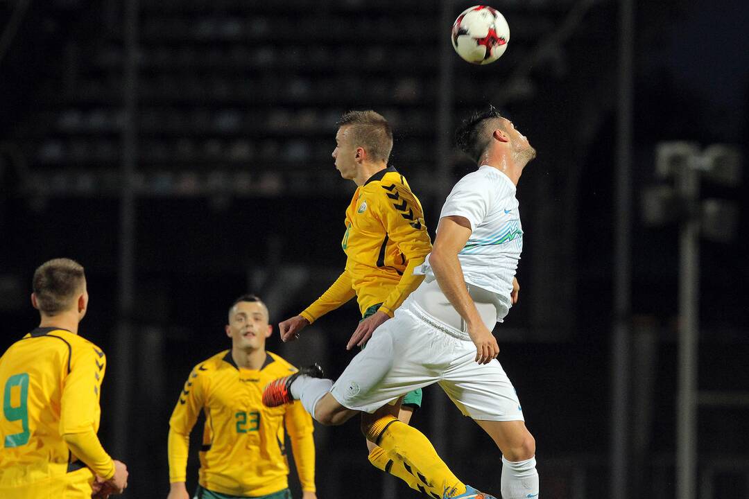 Futbolas [U21] Lietuva – Slovėnija 1:0