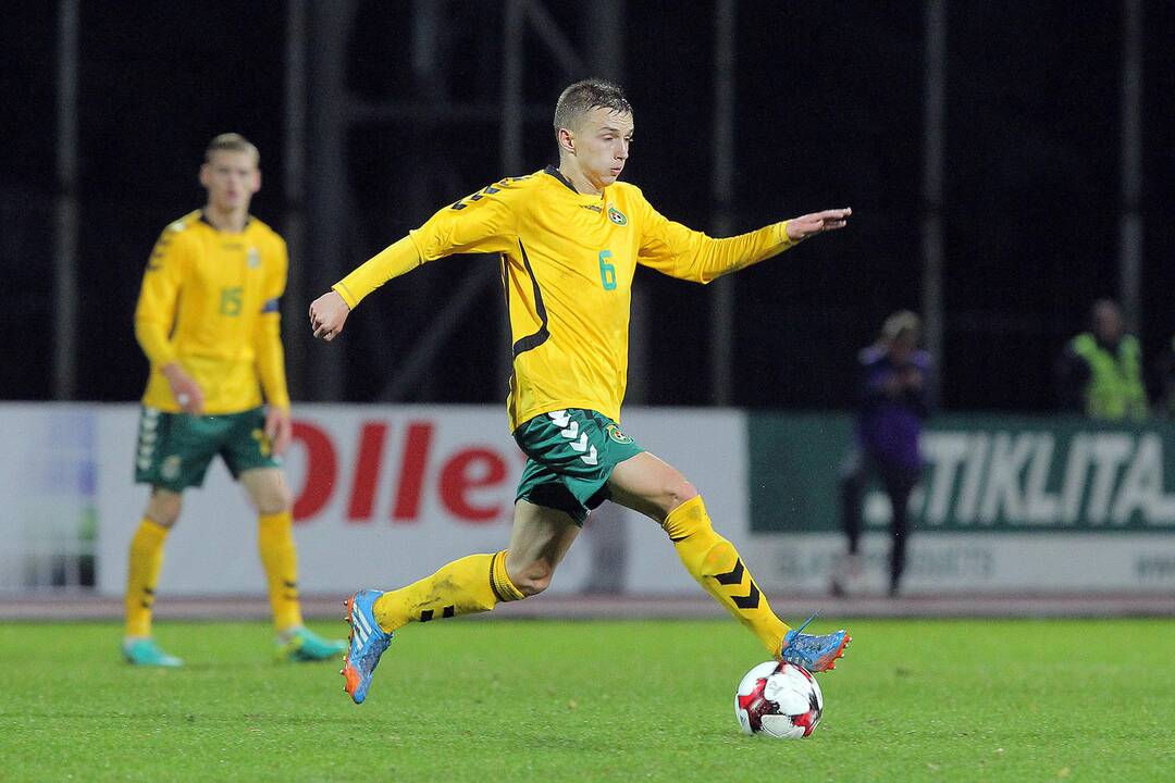 Futbolas [U21] Lietuva – Slovėnija 1:0