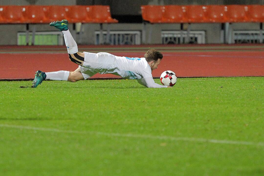 Futbolas [U21] Lietuva – Slovėnija 1:0