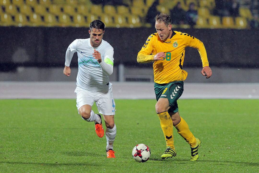 Futbolas [U21] Lietuva – Slovėnija 1:0
