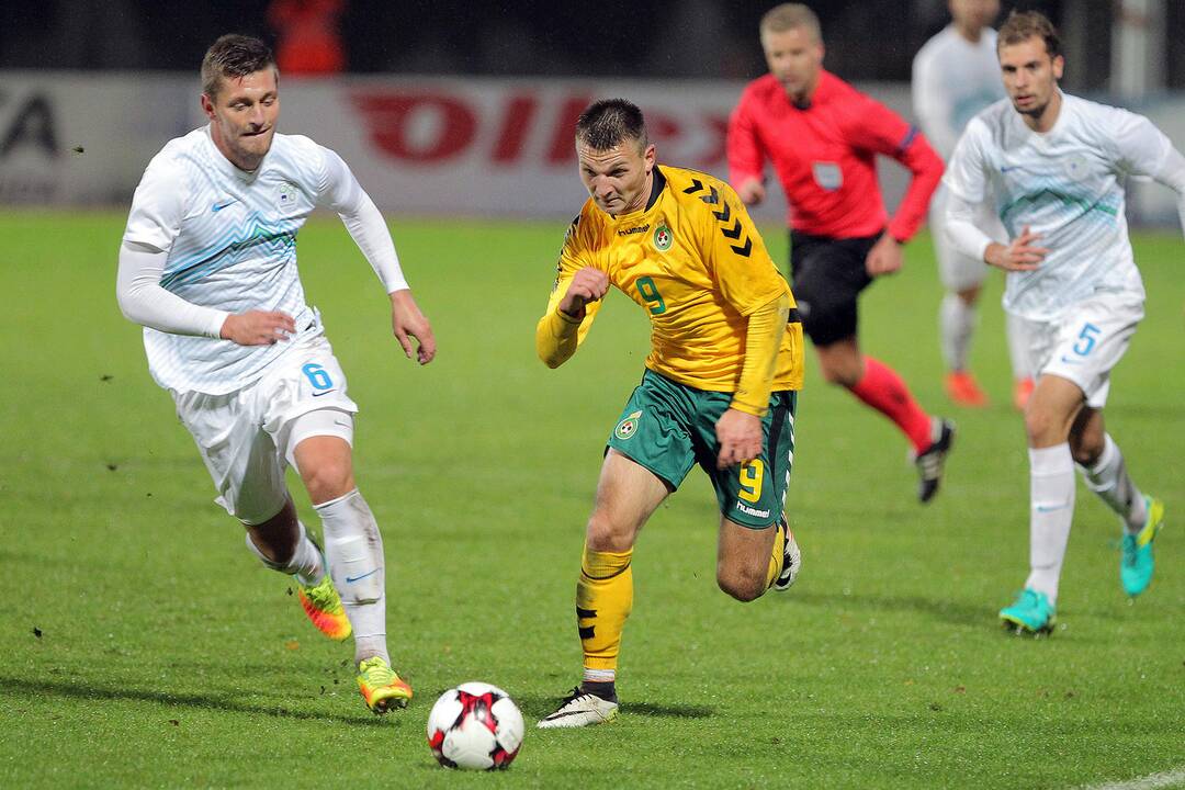 Futbolas [U21] Lietuva – Slovėnija 1:0