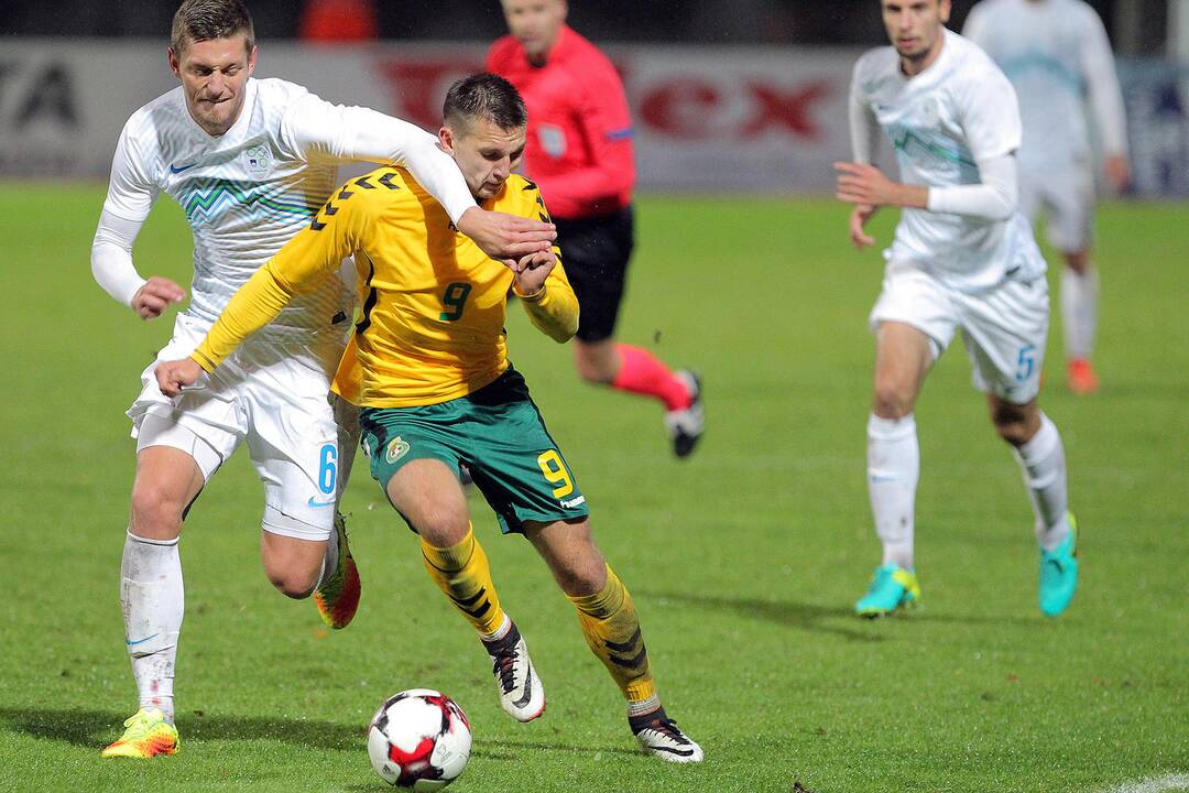 Futbolas [U21] Lietuva – Slovėnija 1:0