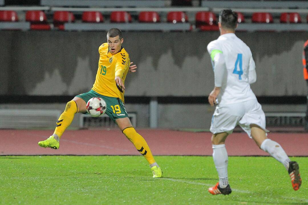 Futbolas [U21] Lietuva – Slovėnija 1:0