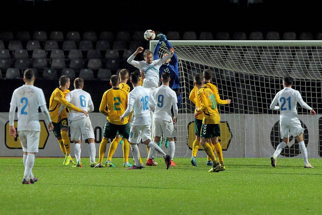Futbolas [U21] Lietuva – Slovėnija 1:0