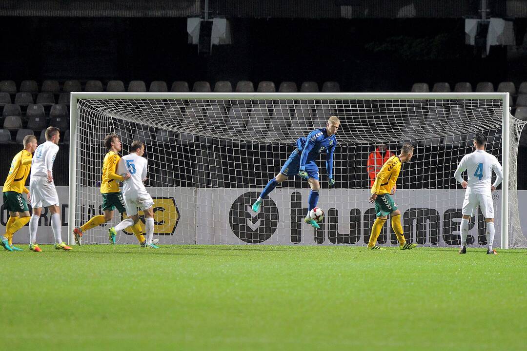 Futbolas [U21] Lietuva – Slovėnija 1:0