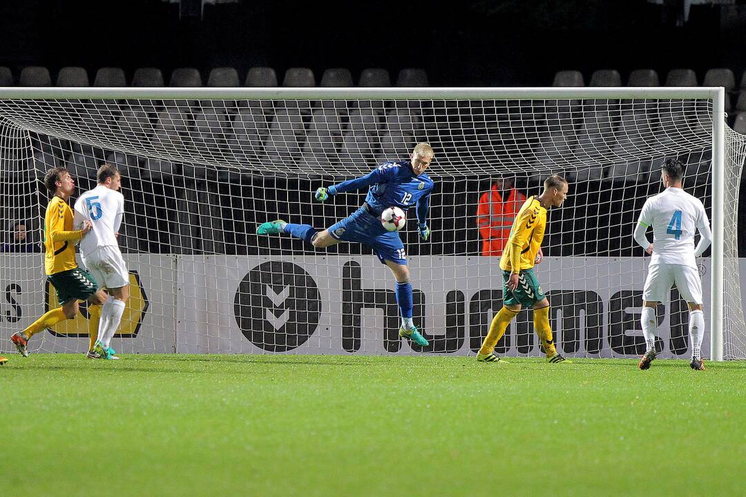 Futbolas [U21] Lietuva – Slovėnija 1:0