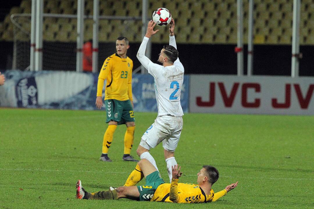 Futbolas [U21] Lietuva – Slovėnija 1:0