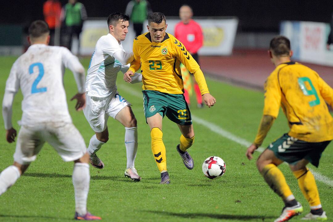 Futbolas [U21] Lietuva – Slovėnija 1:0