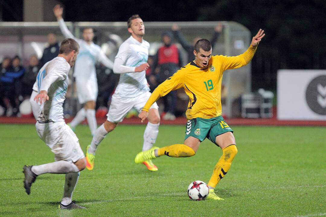 Futbolas [U21] Lietuva – Slovėnija 1:0